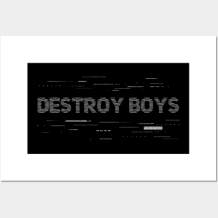 Destroy Boys Line Road Posters and Art